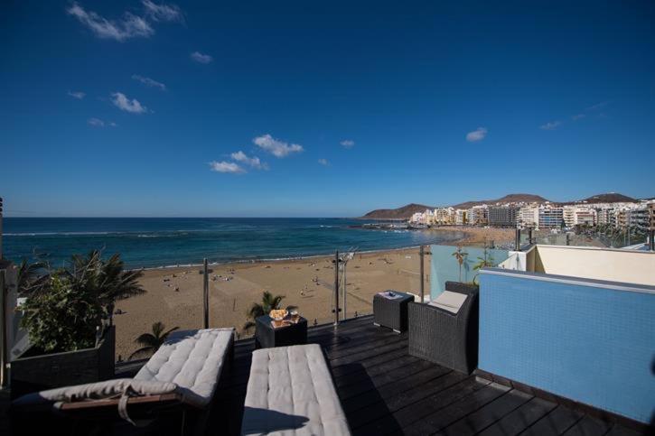 Seafront Las Canteras Las Palmas de Gran Canárias Exterior foto